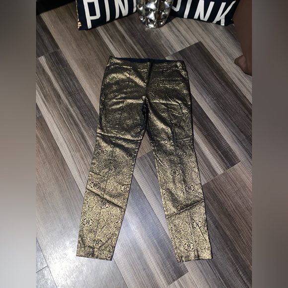 Alfani Metallic Patterned Skinny Pants - Picture 11 of 12